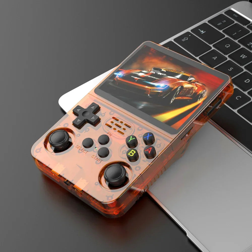 Open Source R36S Retro Handheld Video Game Console Linux System 3.5 Inch IPS Screen Portable Pocket Video Player 64GB 128G Games