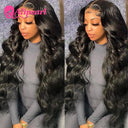 Natural Volume Brazilian Body Wave Lace Front Human Hair Wig