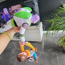 Toy Story Funny Dolls Buzz Lightyear Rescue Woody Plush Auto Car Ornament