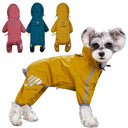 Reflective Waterproof Dog Raincoat for Small to Medium Breeds: Stylish and Functional Rain Protection  ourlum.com   