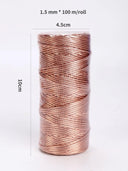 Glamorous Gold & Silver Crafting Cord for DIY Projects