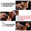 Adjustable Flea & Tick Prevention Pet Collar for Dogs & Cats  ourlum.com   