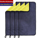 Professional Microfiber Car Cleaning Towel Set for Detailing