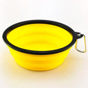 Collapsible Silicone Pet Bowl for Outdoor Travel Adventures