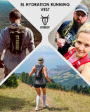 Ultra Lightweight UTOBEST 5L Hydration Vest for Hiking