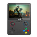 X6 Portable Dual Joystick Handheld Gaming Console: Ultimate Fun for Kids  ourlum.com black  