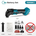 Yofidra Oscillating Multi Function Tool Electric Saw Trimmer Shovel Cutting Machine for Makita 18V Battery woodworking Tool  ourlum.com No Battery EU Plug Russian Federation