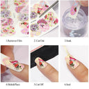 Assorted Nail Sticker Set: Vibrant Designs for Nail Art