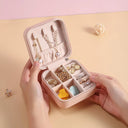 Portable Jewellery Box Ring Box Necklace Earring Storage Box