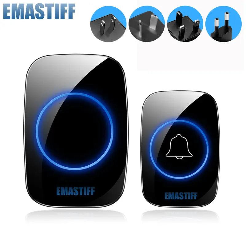 Smart Wireless Welcome Door Chime: Enhanced Security & Customizable Sounds  ourlum.com   