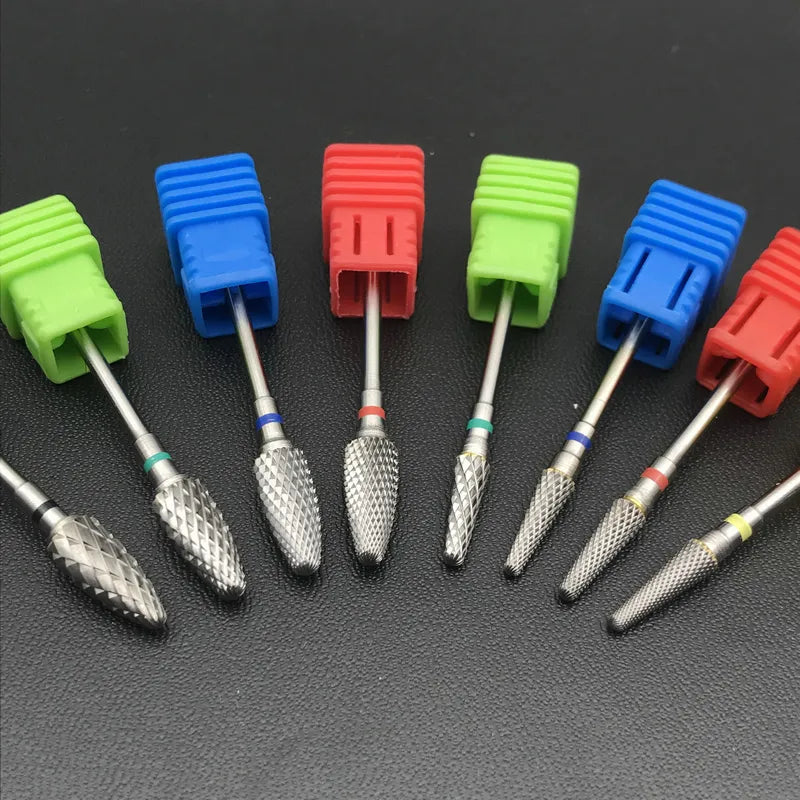 41 Style Choice Tungsten Carbide Nail Drill Bits Machine Nail Cutter Nail File Manicure Carbide Nail Drill Bit&Dental Burs  ourlum.com   