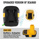 Battery Adapter with USB Convert for DeWalt 20V Tools