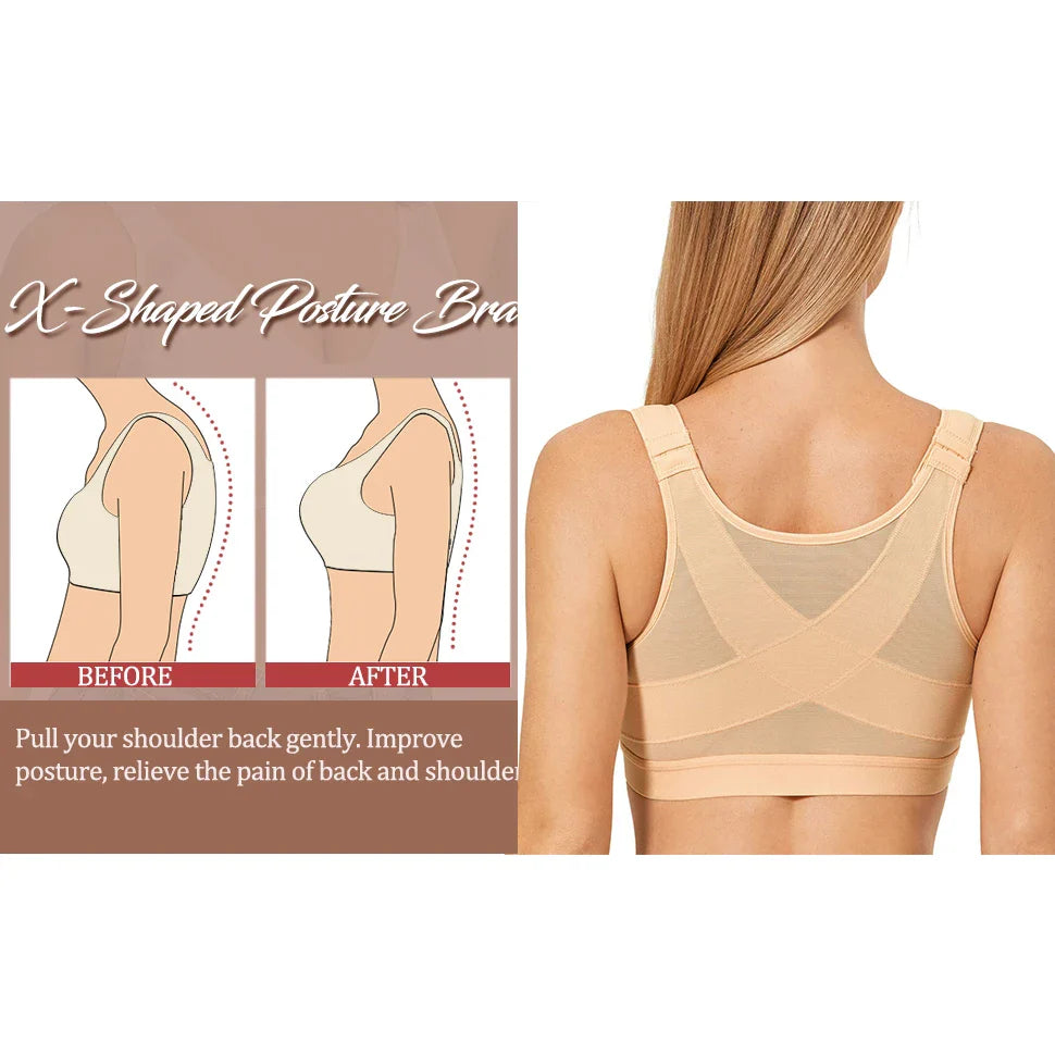 5XL Front Closure Surgical Bra for Women – Comfort, Support & Style Post-Surgery