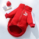 Baseball Dog Jacket Winter Clothes for Small-Medium Dogs