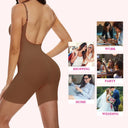 Seamless Backless Bodysuit Shapewear for Women Lift Smooth