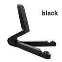 EMTRA Universal Tablet Stand: Adjustable Holder for iPad Air Pro - Multi-Angle Foldable Stand  ourlum.com black  