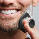 Men's 3-in-1 Silicone Facial Grooming Tool: Deep Clean, Shave, Massage