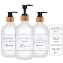 500ml Refillable Soap Dispenser Bottle for Bathroom Accessories  ourlum.com white 3pcs 500ml 2  