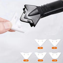 5 in 1 Metal Head Shovel Glue Tool Kit: Silicone Spatula, Caulk Remover, Grout Removal, Sealant Finishing & Corner Scrap