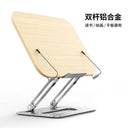 Adjustable Aluminum Reading Stand: Ergonomic Book Holder for Study Work  ourlum.com MA-302 Light  