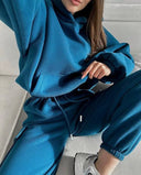 Hoodies And Pants Hoodies Set Clothes Women Two Pieces Set