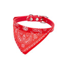 Adjustable Pet Scarf Bandana Collar for Small Dogs & Kittens  ourlum.com Red neck 20-28cm 