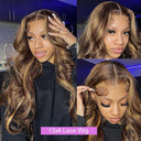 30 Inch Brazilian Lace Front Wig Luxurious Body Wave Hair