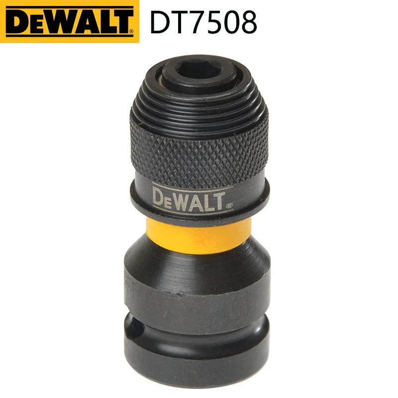 DEWALT Shockproof 1/4" to 1/2" Impact Adapter for Enhanced Electric Wrench Performance