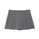 ZEVITY Women's Elegant High Waist Pleated Culottes Shorts  ourlum.com HH P2576GRAY M United State