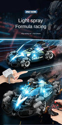 ZWN F1 RC Drift Car With Music LED Lights 2.4G Remote Control