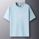 100% Pure Cotton Summer High-End Brand Men's T-Shirt