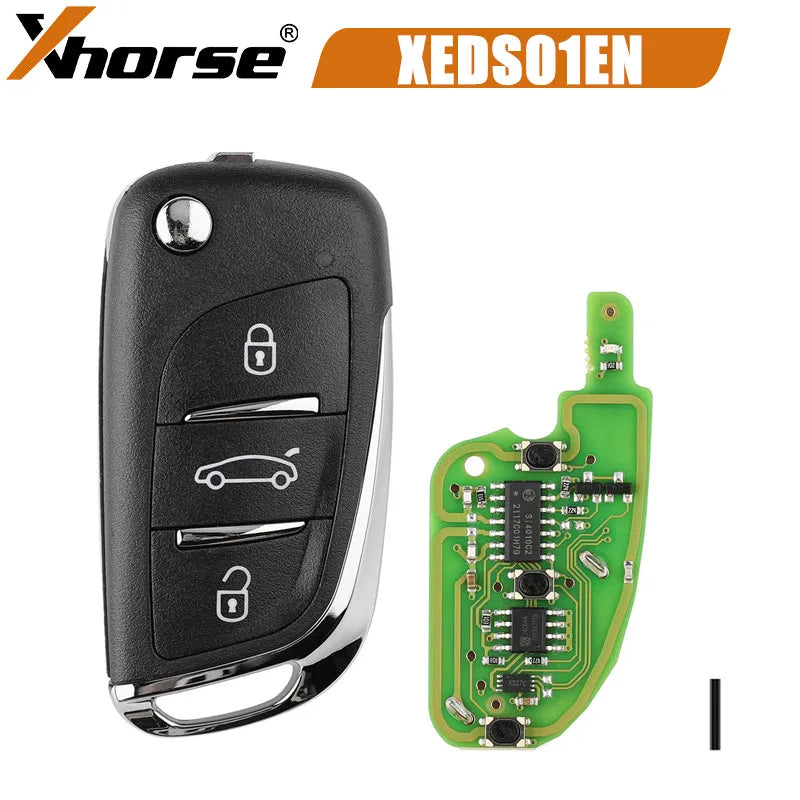 1 Piece XHORSE XEMQB1EN XEDS01EN XEFO01EN XEKF20EN XEKF21EN XELEX0EN English Version XE Series Remote Key with Super Chip