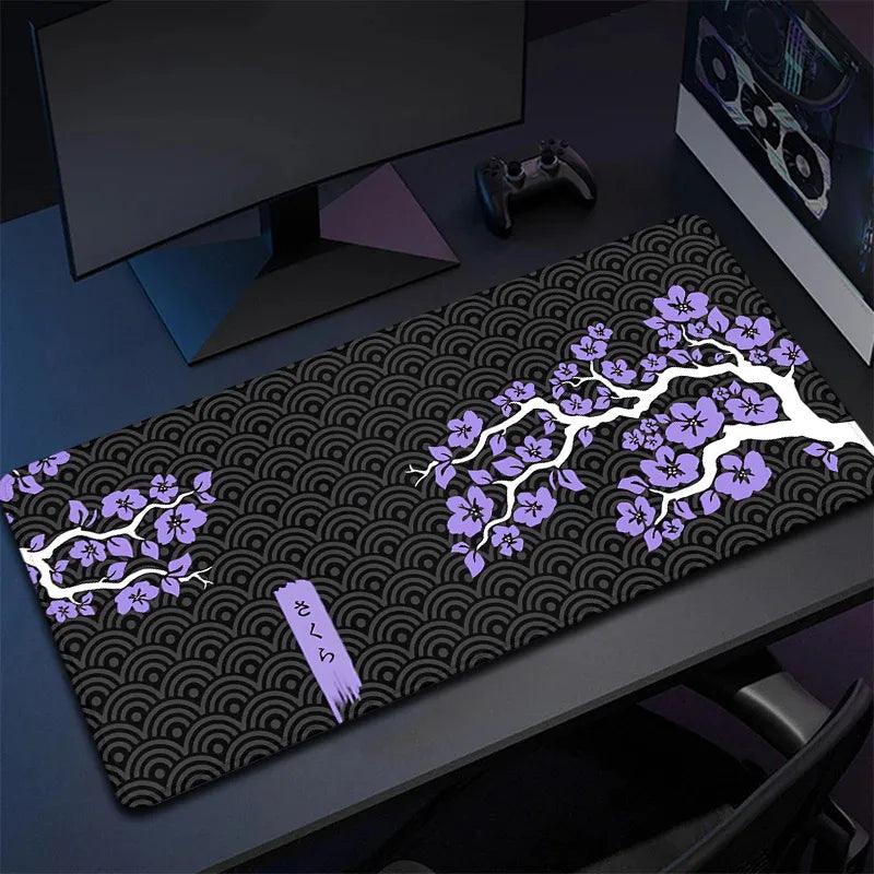 Sakura Gamer Mouse Pad: XXL Desk Mat for Precision Control & Stability  ourlum.com   