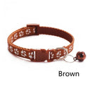 Colorful Cartoon Pet Collar with Bell - Adjustable Safety Necklace  ourlum.com k  