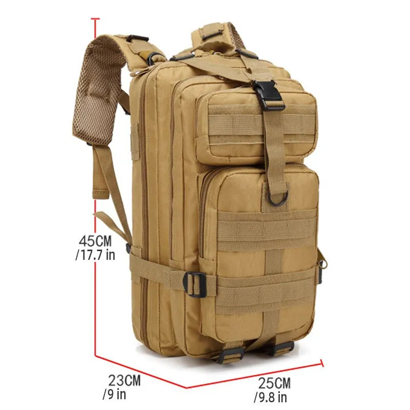 Military Camo Backpack: Versatile Bag for Outdoor Sports  ourlum.com   