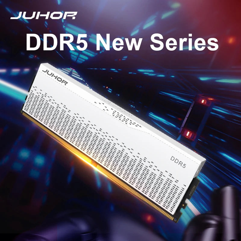 JUHOR DDR5 RAM 16GB 32GB 5600MHz 6000MHz 6400MHz 6800MHz 7200MHz  DIY Computer Gaming Desktop Memory