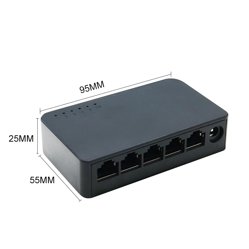 Mini Gigabit Ethernet Switch: Reliable High-Speed Networking Solution  ourlum.com   