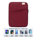 Tablet Handbag Case: Stylish Shockproof Pouch for Various Tablets  ourlum.com wine red 11in 