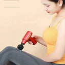 Compact Multifunctional Electric Massage Gun for Neck Relief