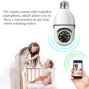 IMX415 PTZ Bulb Camera: Advanced Wireless AI Surveillance with 4K Vision  ourlum.com   