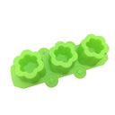 3 Cavity Plum Blossom Succulent Flowerpot Mold Ice Tray