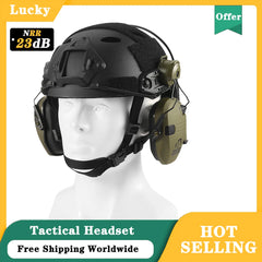 Generation Walker Helmet VersionTactical Electronic Shooting Earmuff Anti-noise Headphone NRR23dB