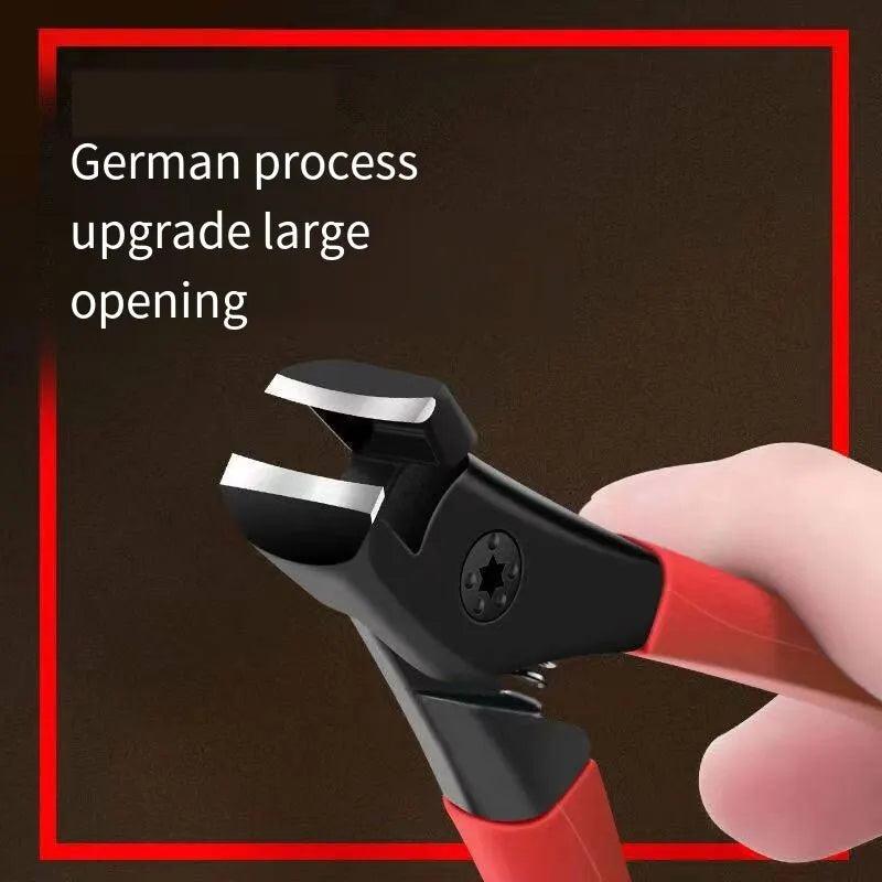 Large Opening Nail Clippers Gray Nail Trimmer Thick Nails for the Elderly Individual Household Nail Clippers Durable  ourlum.com   