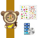 Animal Shape Kids' Slap Watch Fun Timepiece for Boys Girls