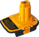 DeWalt & Milwaukee Battery Adapter with USB for 18V Tools