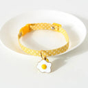 Adjustable Cute Kitten Collar with Bell - Safe & Stylish Cat Accessories  ourlum.com A S(17-32cm) CN