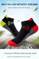 HSS Unisex Organic Cotton Ankle Socks Breathable Sports Casual