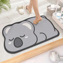 Cute Diatom Cartoon Bathroom Mat Super Absorbent Non-Slip