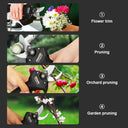 Cordless Electric Pruner 30mm Efficient Pruning Tool Ideal