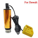 Versatile 18V Portable Water and Oil Suction Pump Tool